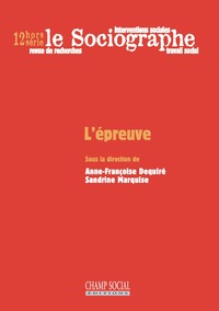 Picture of Le sociographe HS 12. L'épreuve