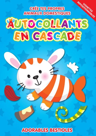 Picture of Crée tes propres animaux domestiques -autocollants cascade adorables bestioles