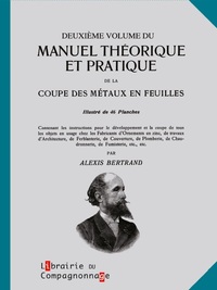 Picture of MANUEL THEORIQUE ET PRATIQUE DE LA COUPE DES METAUX EN FEUILLES TOME  2