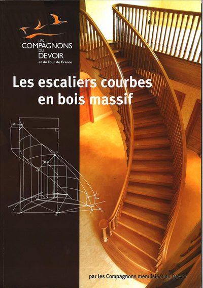 Picture of LES ESCALIERS COURBES EN BOIS MASSIFS