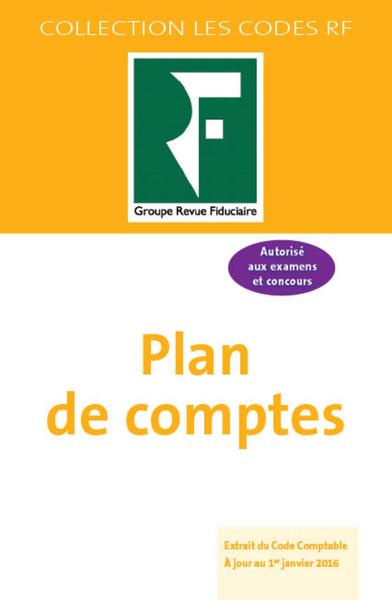 Picture of PLAN DE COMPTES 2016 A JOUR AU 1ER MARS 2016