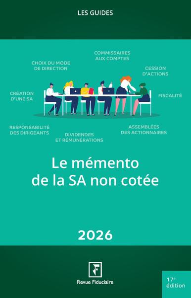 Picture of Le mémento de la SA non cotée 2026