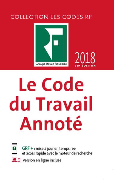 Picture of LE CODE DU TRAVAIL ANNOTE 2018
