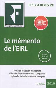 Picture of Le mémento  de l'EIRL