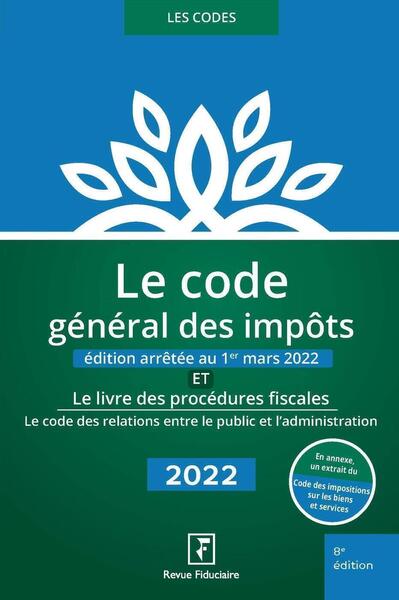 Picture of Le code général des impôts et le livre des procédures fiscales 2022
