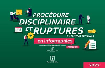 Picture of Procédure disciplinaire et ruptures du contrat de travail en infographies pratiques 2022