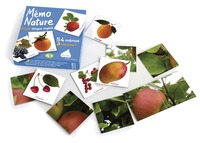 Picture of Memo nature fruits bilingue anglais