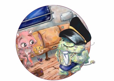 Image de Le train des mille monstres [KAMISHIBAI]