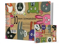 Picture of 10 kleini Schmüsbùbbe / 10 petits doudous (LIVRE Alsacien)