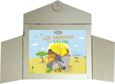 Picture of Les animaux de la savane [KAMISHIBAI] - Collection "Dis sais tu pourquoi ?"