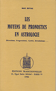 Picture of MOYENS DE PRONOSTICS EN ASTROL