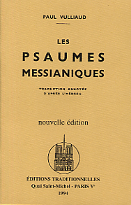 Picture of PSAUMES MESSIANIQUES LES TR
