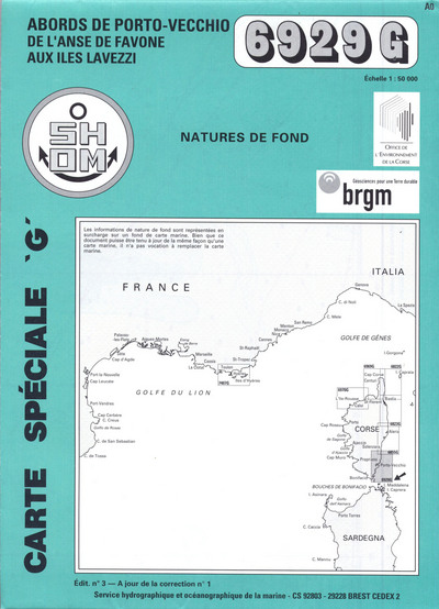 Picture of 6929G COTE EST DE CORSE DE L'ANSE DE FAVONE AUX ILES LAVEZZI