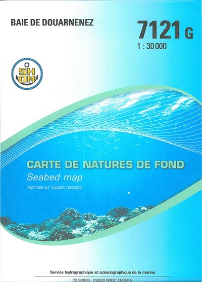 Picture of 7121G BAIE DE DOUARNENEZ NATURE DE FOND