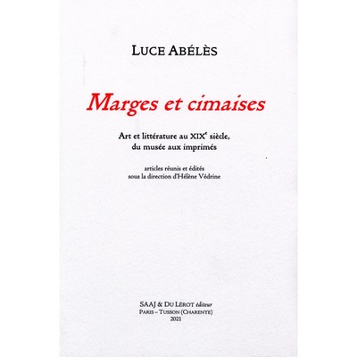 Picture of Marges et cimaises