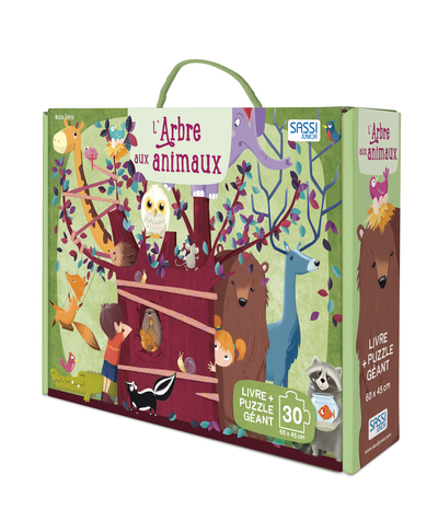 Image de Puzzle géant - L'arbre aux animaux