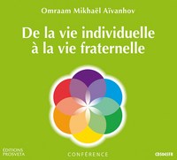 Picture of DE LA VIE INDIVIDUELLE A LA VIE FRATERNELLE