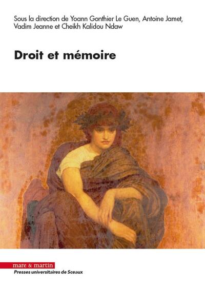 Image de Droit et mémoire