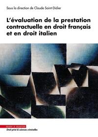 Picture of Evaluation de la prestation contractuelle en droit français et en droit italien