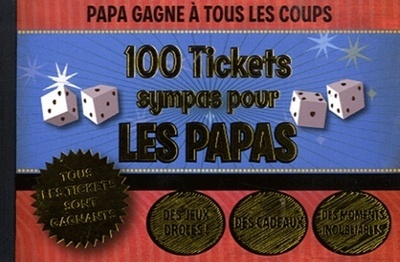 Image de 100 tickets sympas pour les papas