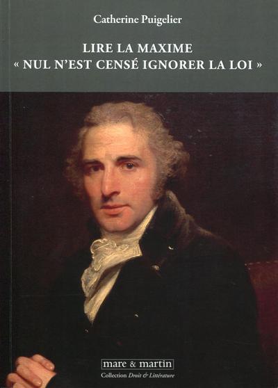 Picture of Lire la maxime « Nul n'est censé ignorer la loi »