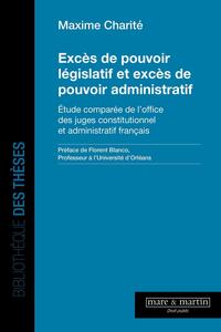 Picture of Excès de pouvoir législatif et excès de pouvoir administratif