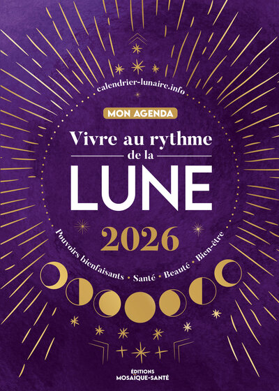 Image de Mon agenda 2026 - Vivre au rythme de la lune