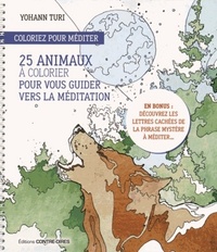 Picture of Coloriez pour méditer - 25 animaux à colorier pour nous guider à la méditation