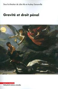 Picture of Gravité et droit pénal