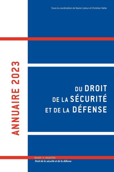 Picture of Annuaire 2023 du droit de la sécurité et de la défense