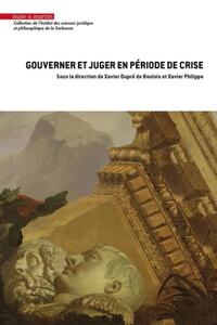 Picture of Gouverner et juger en période de crise