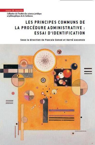 Picture of Les principes communs de la procédure administrative : essai d'identification
