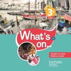 Picture of What's on... anglais cycle 4 / 3e - Coffret CD/DVD classe - éd. 2017