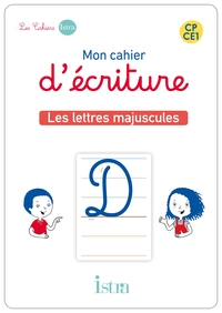 Picture of Mon cahier d'écriture CP-CE1 - Cartes Lettres majuscules cursives  - Ed. 2022