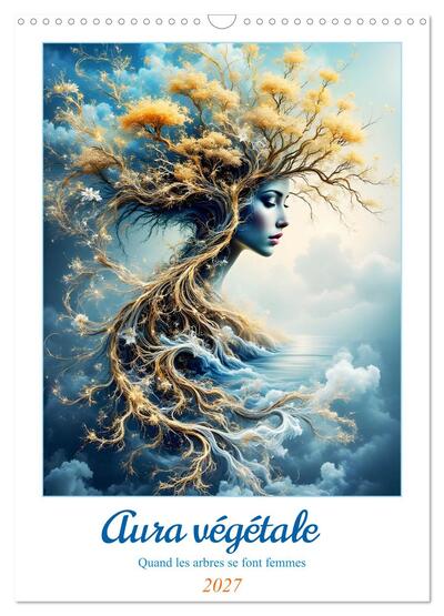 Image de Aura végétale - Quand les arbres se font femmes (Calendrier mural 2027 DIN A3 horizontal), CALVENDO calendrier mensuel