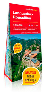 Image de Languedoc-Roussillon 1/330.000 (Carte Grand Format