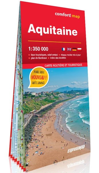 Picture of Aquitaine 1/350.000 (carte grand format laminée)