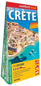 Image de Crète 1/150.000 (carte grand format laminée)
