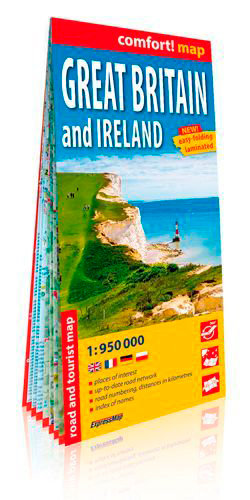 Image de Grande-Bretagne Et Irlande (Ang) 1/950.000 (Carte