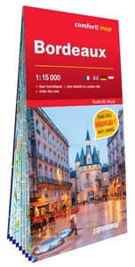 Picture of Bordeaux 1/15.000 (carte grand format laminée - plan de ville)