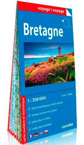 Image de Bretagne 1/300.000 (Carte En Papier)