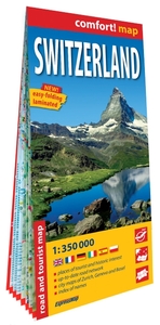 Image de Suisse 1/350.000 (carte grand format laminée)
