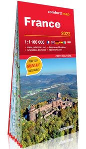 Image de France 2022 1/1M (carte grand format laminée)