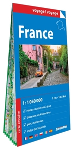 Image de France 1/1M050 (carte en papier)
