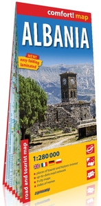 Image de Albanie 1/280.000 (carte grand format laminée)
