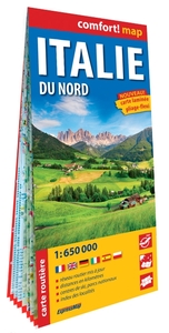 Image de Italie du Nord 1/650.000 (carte grand format laminée)