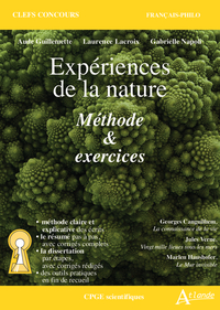 Picture of Expériences de la nature