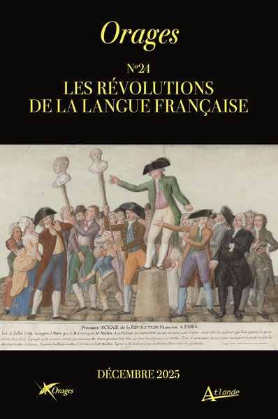 Picture of Orages n° 24 : Les Révolutions de la langue française