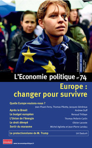 Picture of L'Economie politique - numéro 74 Europe : changer pour survivre
