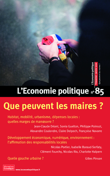 Picture of L'Economie politique - numéro 85 Que peuvent les maires ?